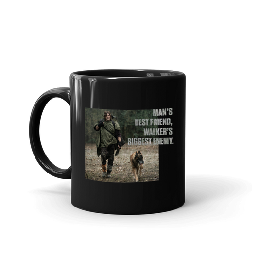 The Walking Dead Man's Best Friend Black Mug-0