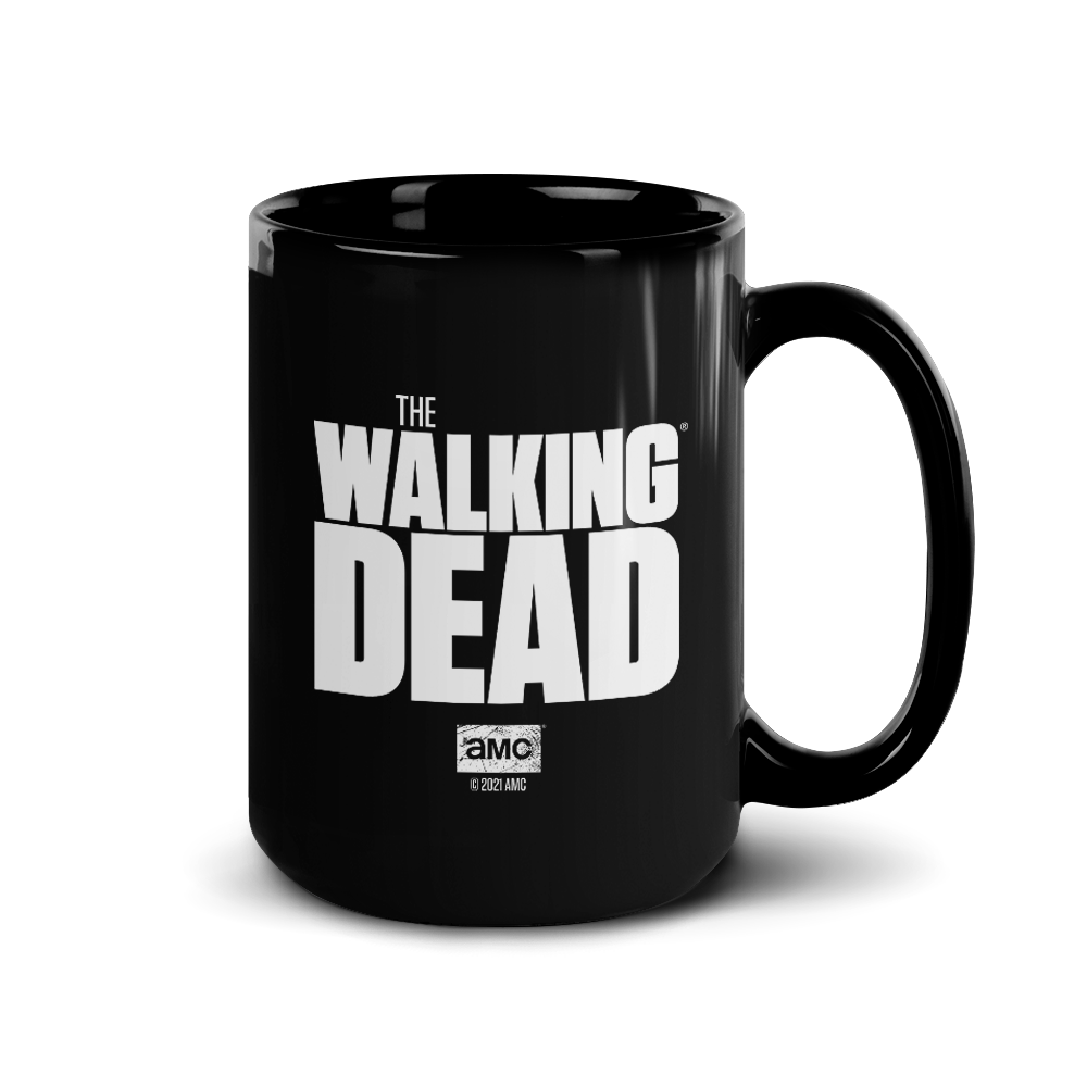 The Walking Dead Mercer In Charge Quote Black Mug