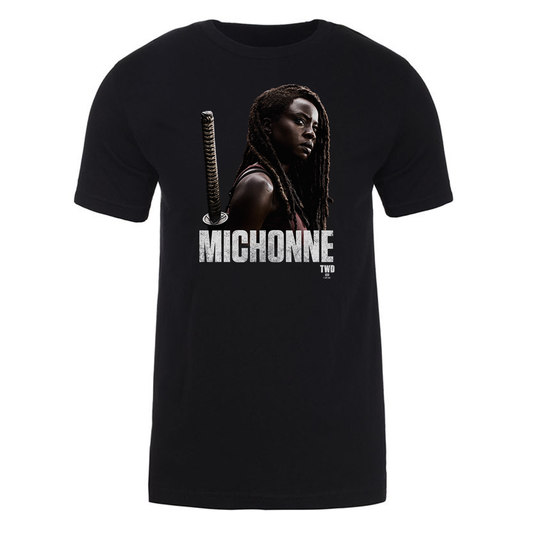 The Walking Dead Michonne Season 10  Adult Short Sleeve T-Shirt-0