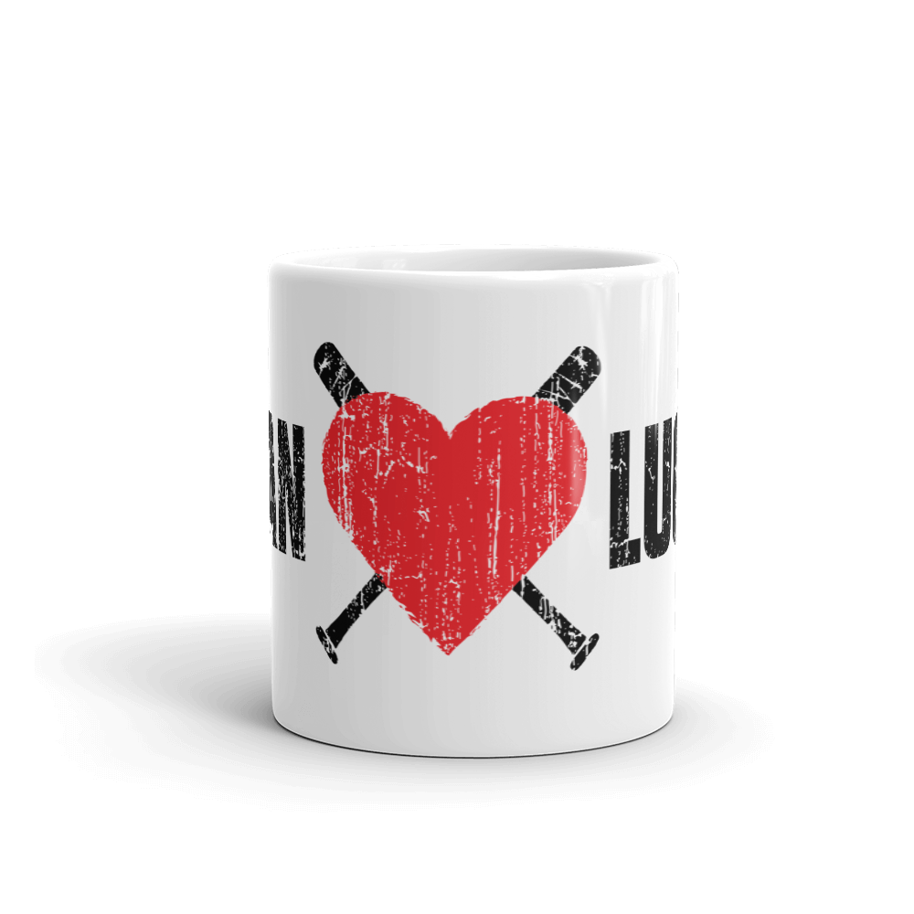 The Walking Dead Negan Heart Lucille White Mug