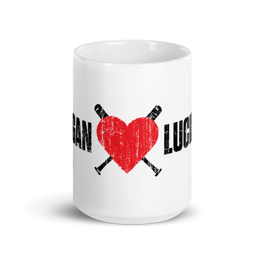 The Walking Dead Negan Heart Lucille White Mug-3