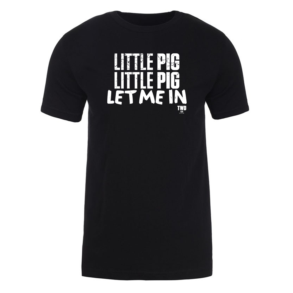 The Walking Dead Negan Little Pig Adult Short Sleeve T-Shirt