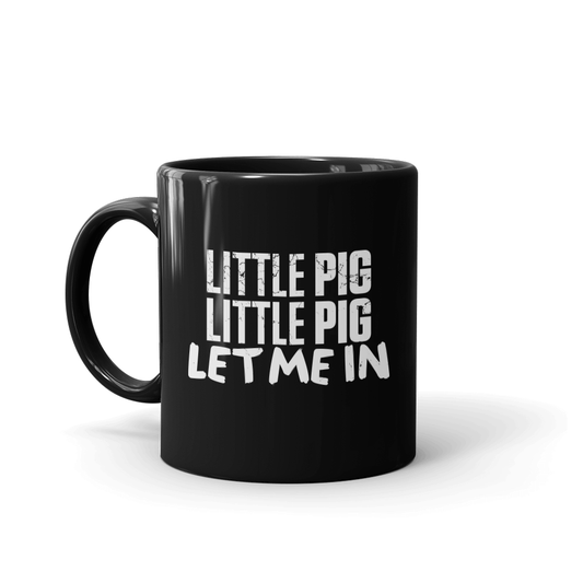 The Walking Dead Negan Little Pig Black Mug-2