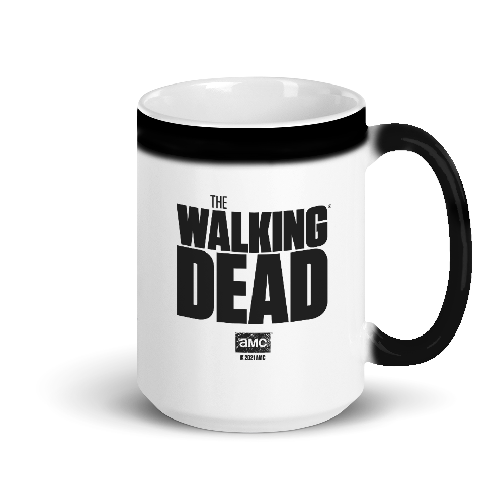 The Walking Dead Not Alone Black Color Changing Mug-3