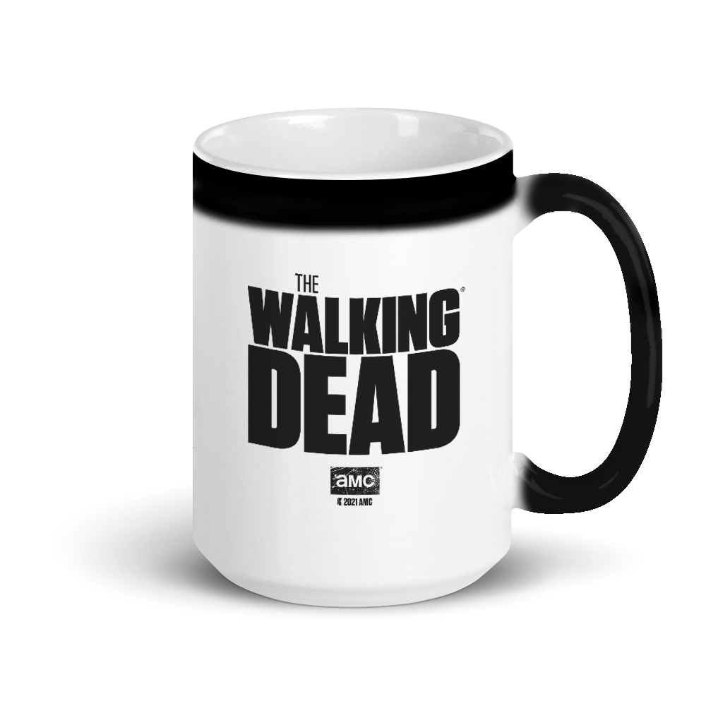 The Walking Dead Not Alone Black Color Changing Mug