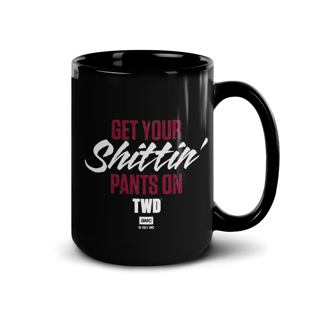 The Walking Dead Negan Shittin Pants Black Mug