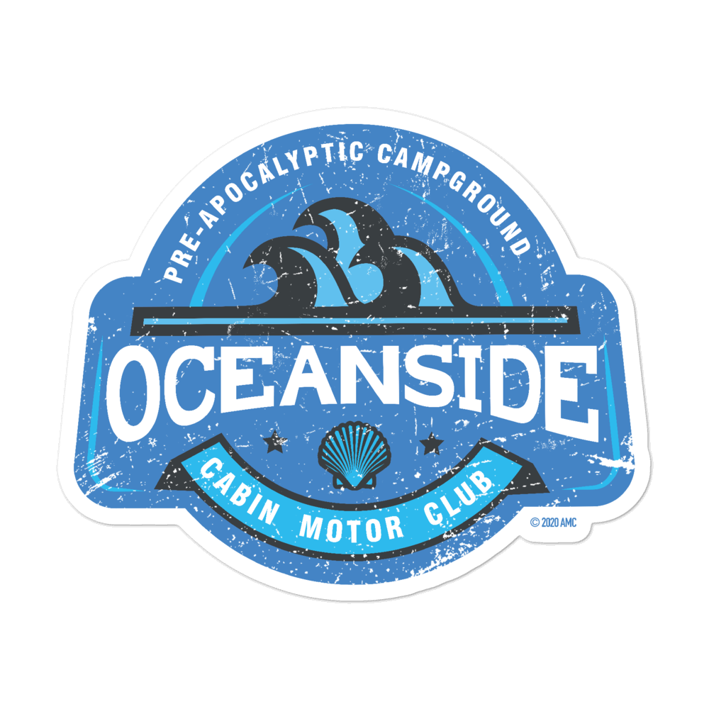 The Walking Dead Oceanside Die Cut Sticker-0