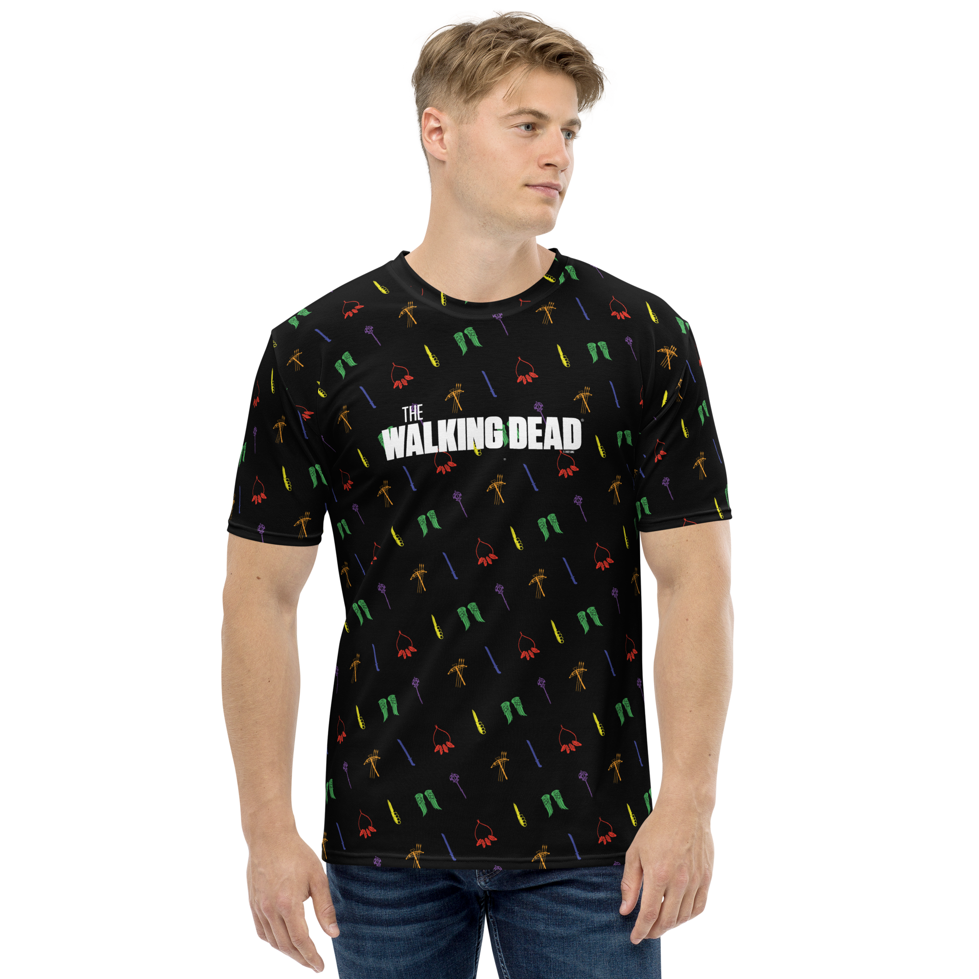 The Walking Dead Pride Icons Unisex Short Sleeve T-Shirt-1