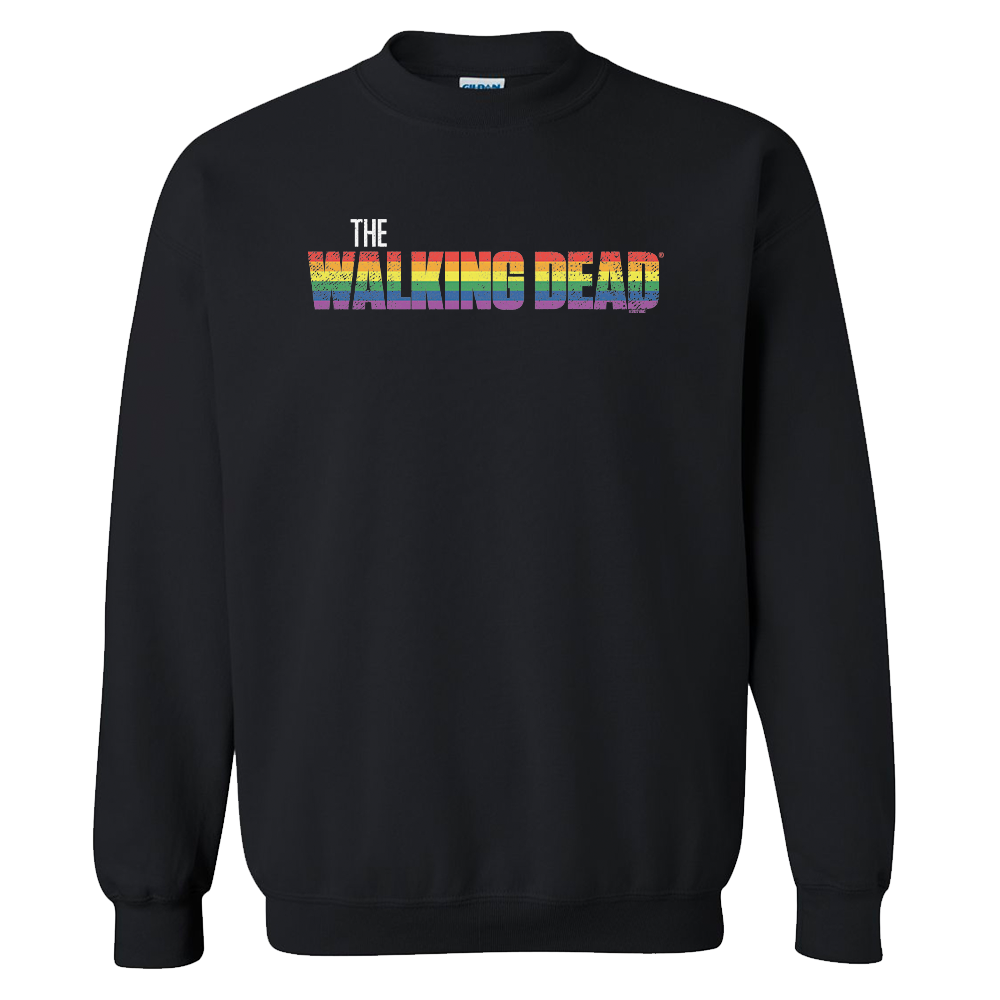 The Walking Dead Pride Logo Fleece Crewneck Sweatshirt-0