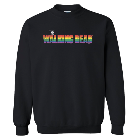 The Walking Dead Pride Logo Fleece Crewneck Sweatshirt-0