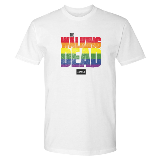 The Walking Dead Pride Logo Adult Short Sleeve T-Shirt-2