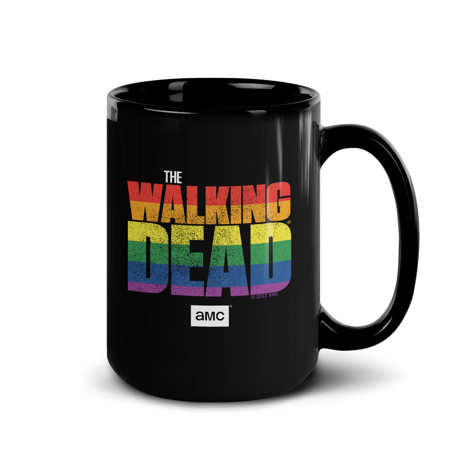 The Walking Dead Pride Logo Black Mug-3
