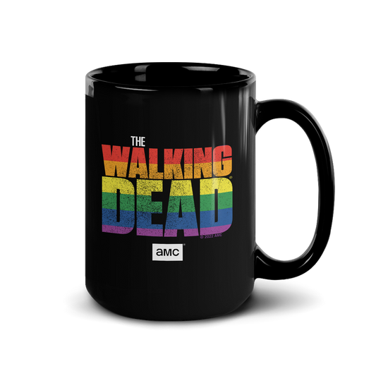 The Walking Dead Pride Logo Black Mug-3