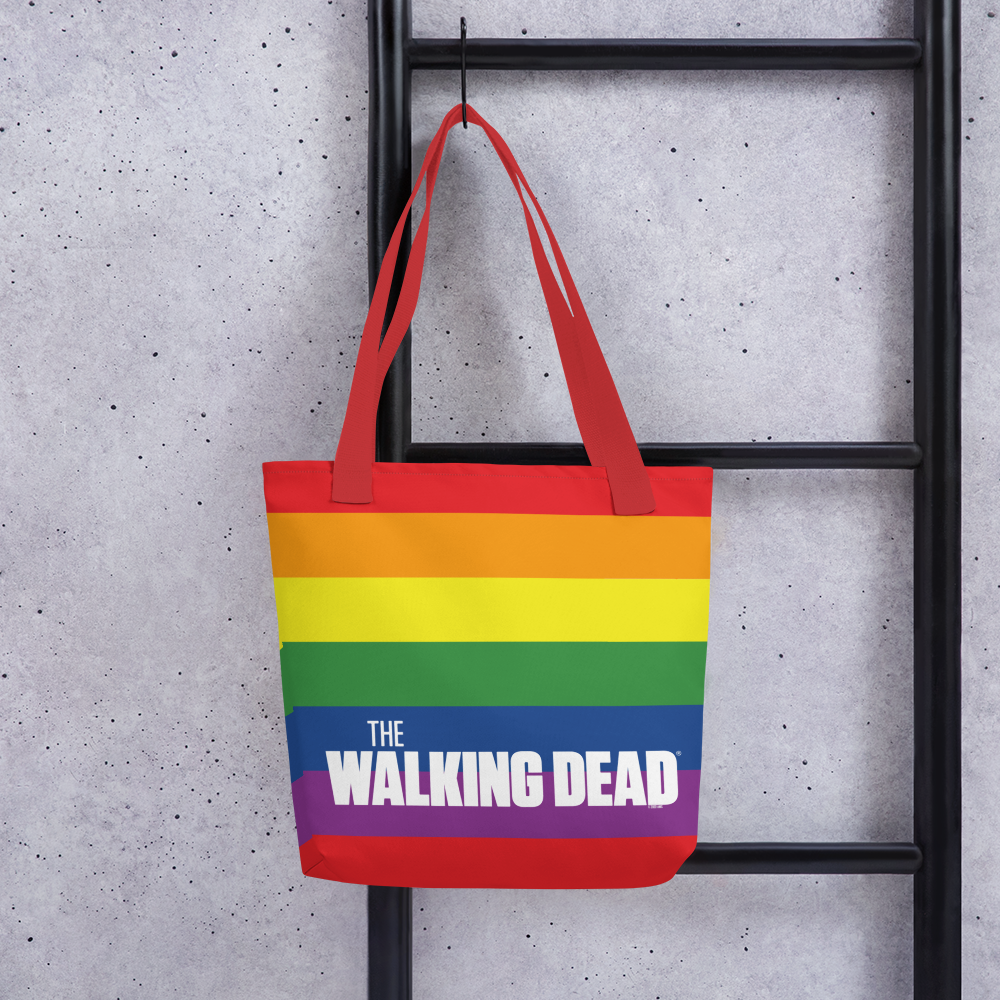 The Walking Dead Pride Logo Premium Tote Bag-1
