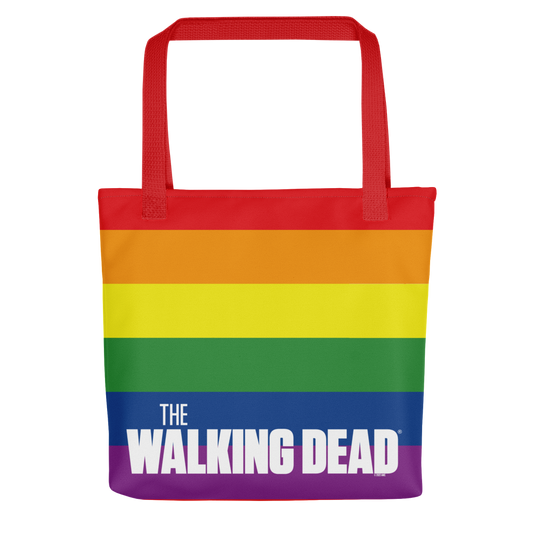 The Walking Dead Pride Logo Premium Tote Bag-0