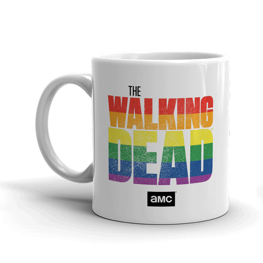 The Walking Dead Pride Logo White Mug-0