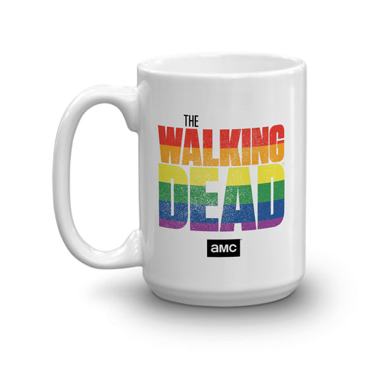 The Walking Dead Pride Logo White Mug-3