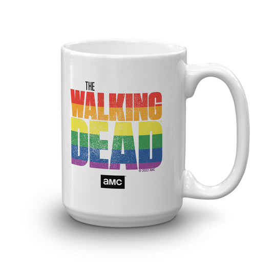 The Walking Dead Pride Logo White Mug-5