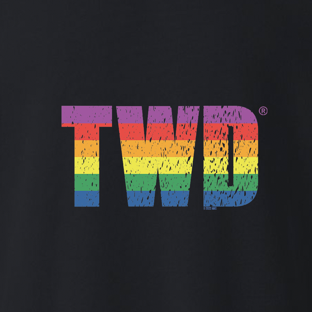 The Walking Dead Pride Icons Stack Fleece Crewneck Sweatshirt-3