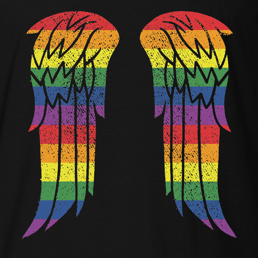 The Walking Dead Pride Wings Fleece Crewneck Sweatshirt-3