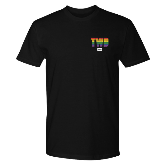 The Walking Dead Pride Wings Adult Short Sleeve T-Shirt-0