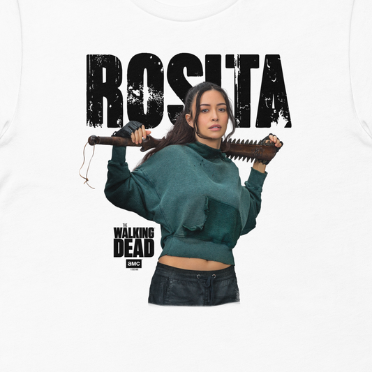 The Walking Dead Rosita Adult Short Sleeve T-Shirt-1
