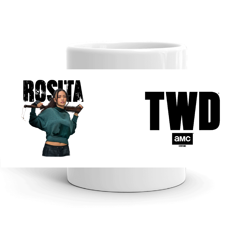 The Walking Dead Rosita White Mug-3