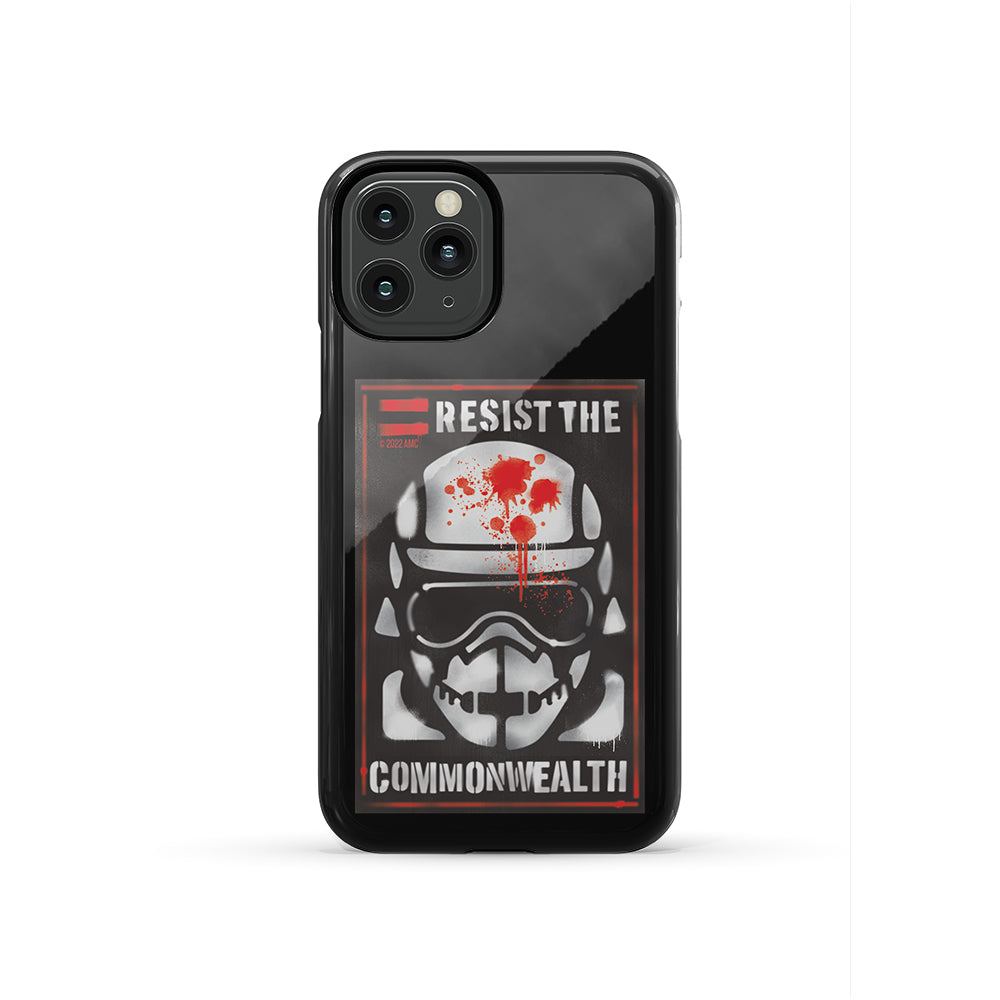 The Walking Dead Resist the Commonwealth Tough Phone Case-9