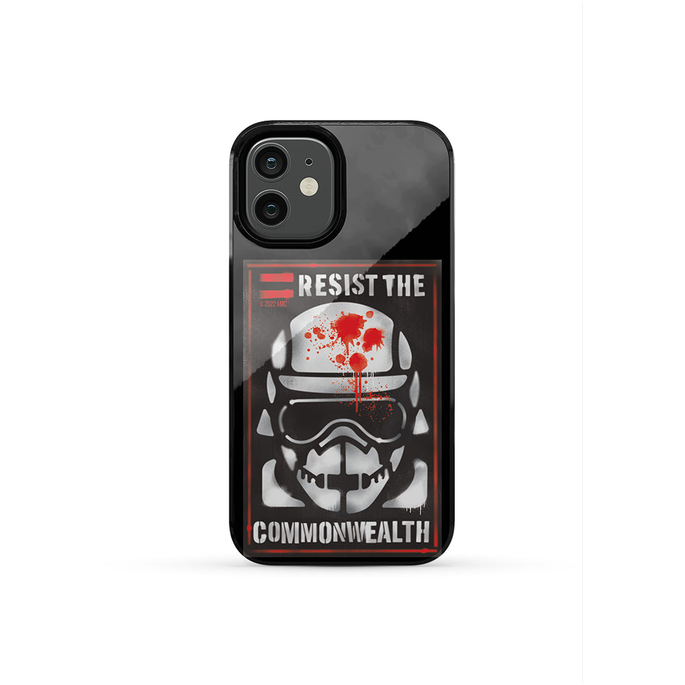 The Walking Dead Resist the Commonwealth Tough Phone Case-13