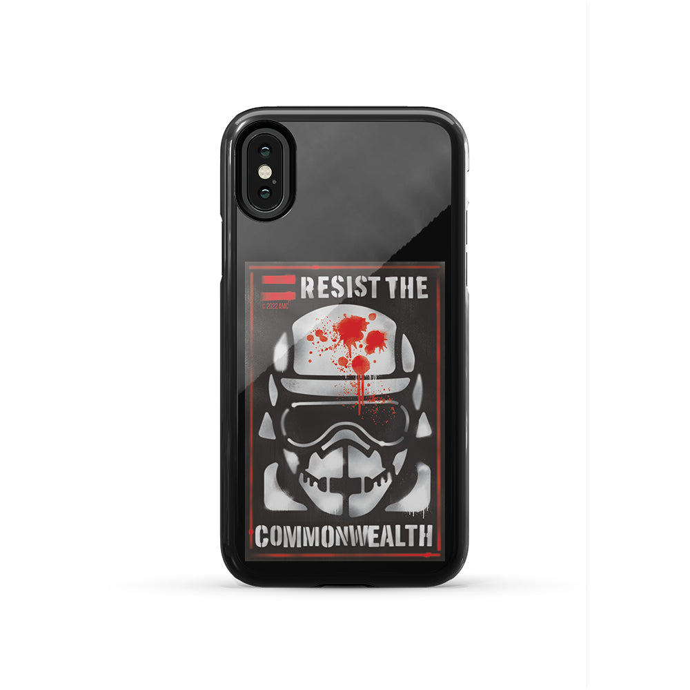 The Walking Dead Resist the Commonwealth Tough Phone Case-6