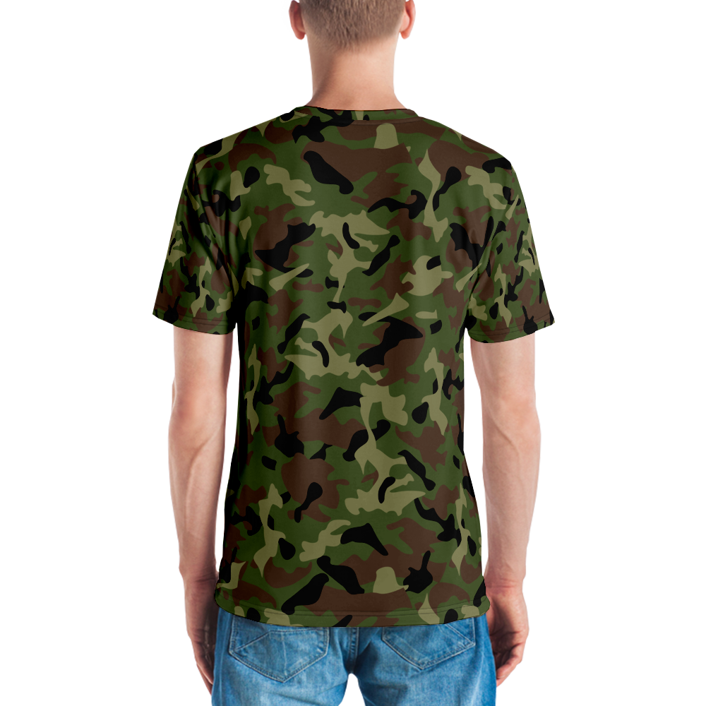 The Walking Dead Camo Logo Unisex Short Sleeve T-Shirt-1