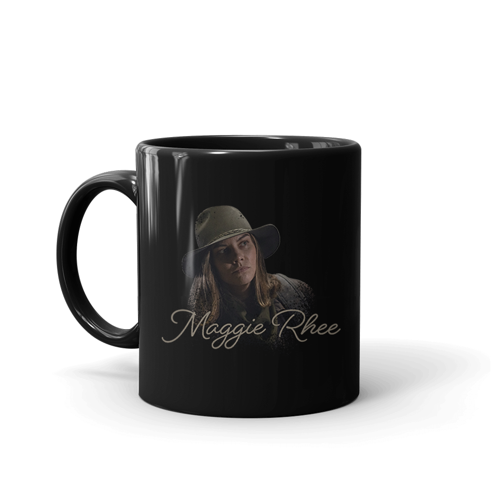 The Walking Dead Season 10 Maggie Rhee Black Mug-0