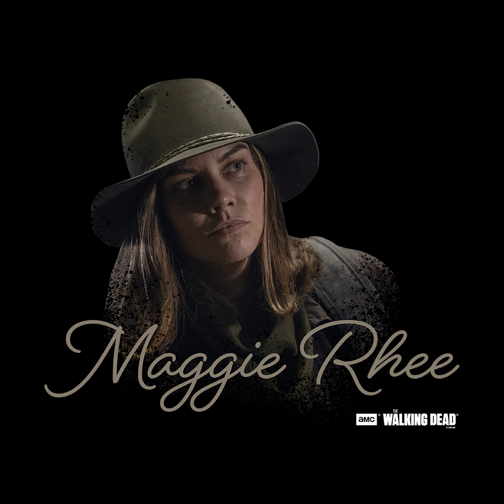 The Walking Dead Season 10 Maggie Rhee Adult Short Sleeve T-Shirt-1