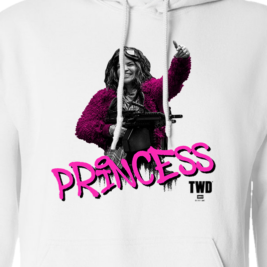 The Walking Dead Season 10 Princess Fleece Hooded Sweatshirt-1