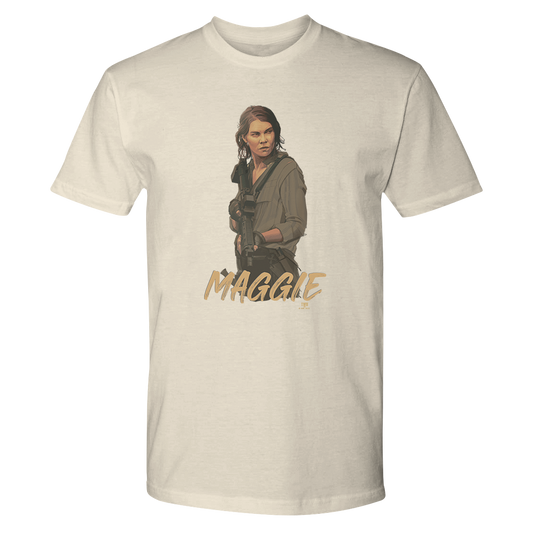 The Walking Dead Season 11 Maggie Adult Short Sleeve T-Shirt-2