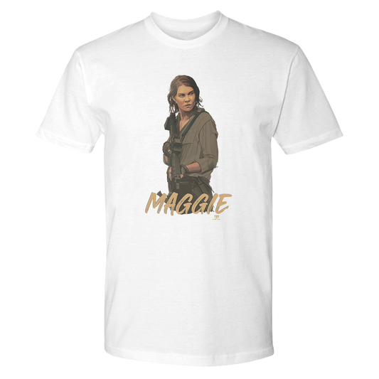 The Walking Dead Season 11 Maggie Adult Short Sleeve T-Shirt-0