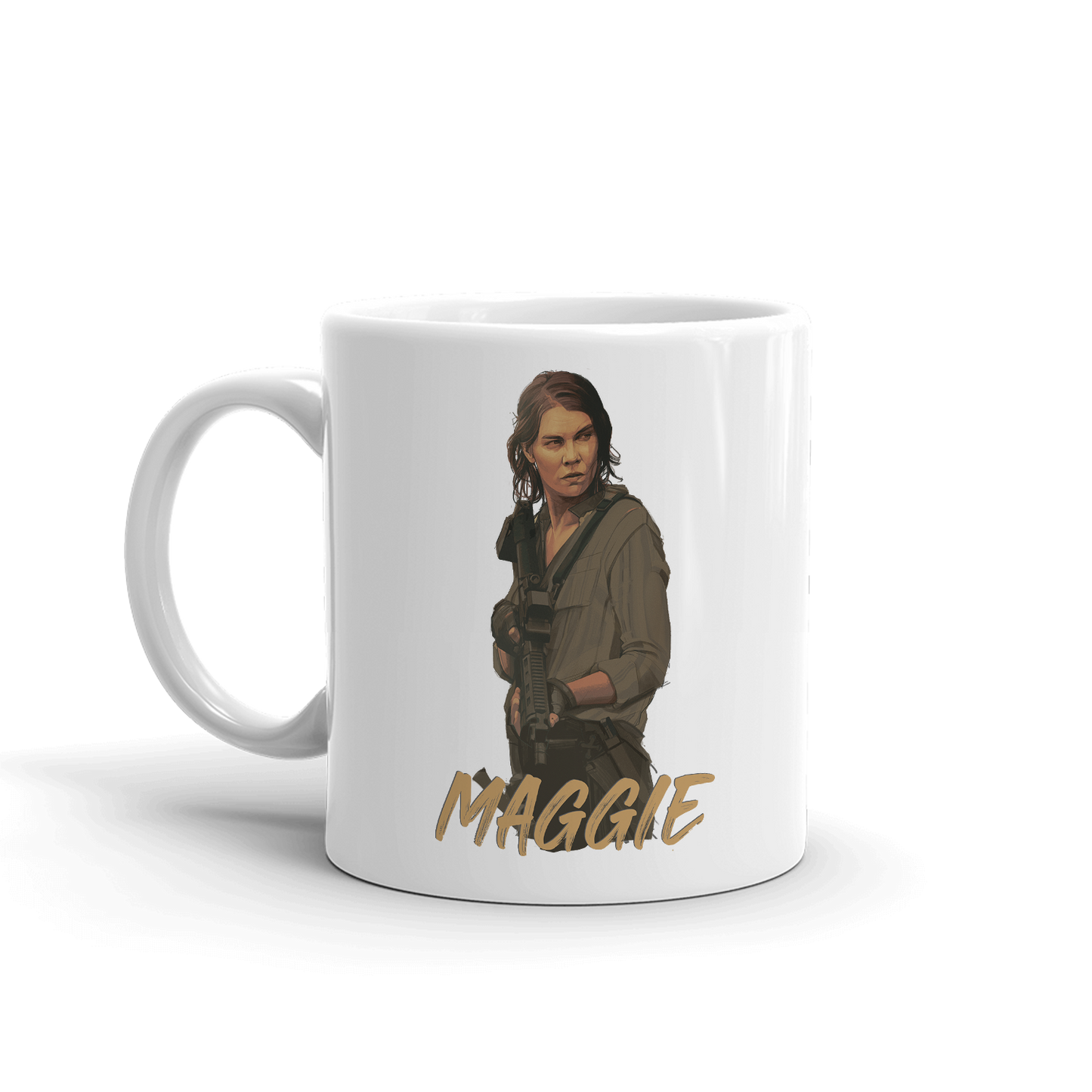 The Walking Dead Season 11 Maggie White Mug