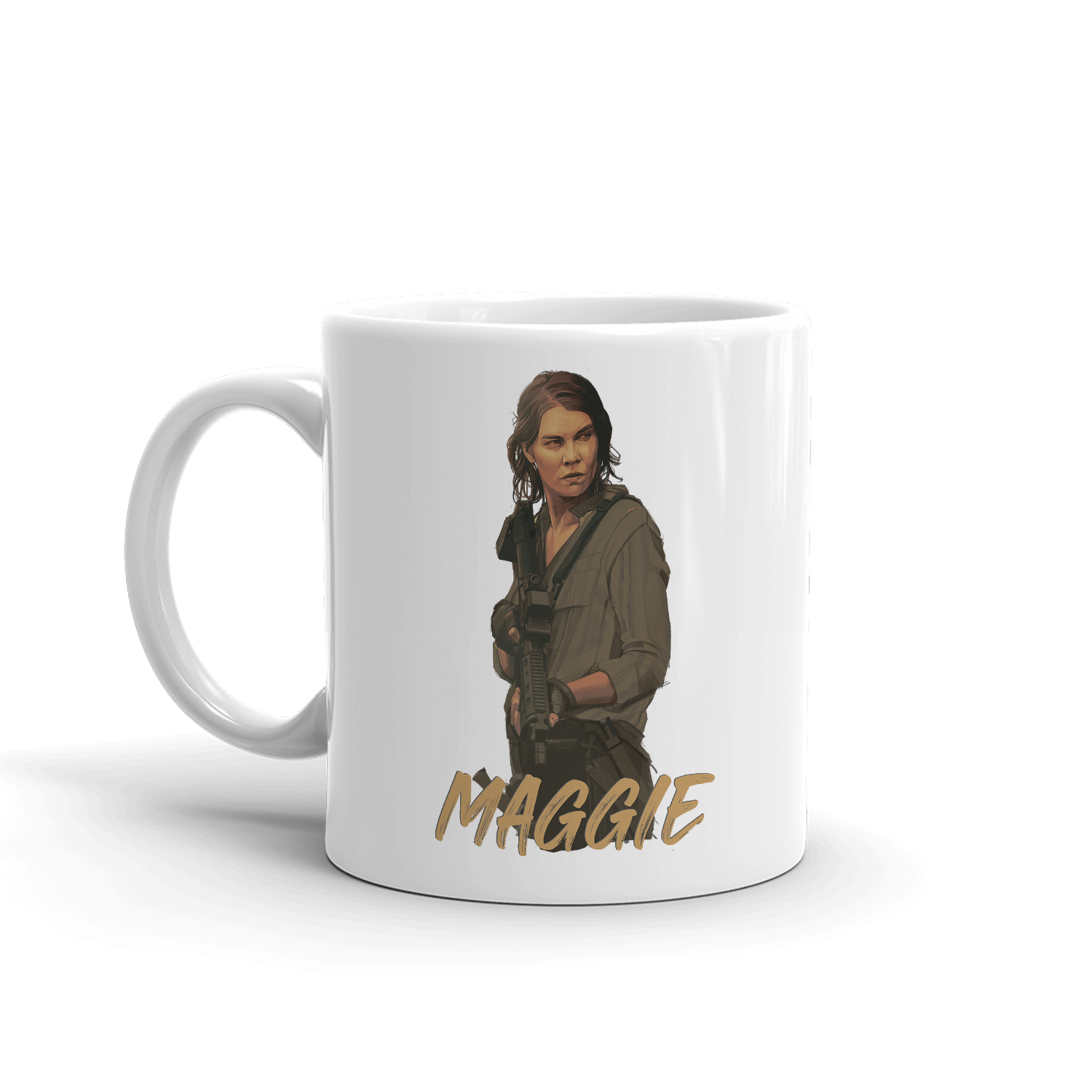 The Walking Dead Season 11 Maggie White Mug