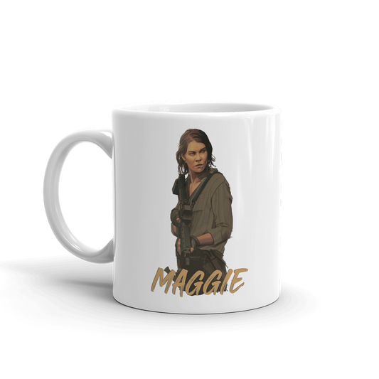 The Walking Dead Season 11 Maggie White Mug-0