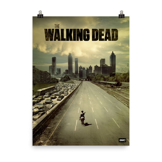 The Walking Dead Season 1 Key Art Premium Satin Poster-0