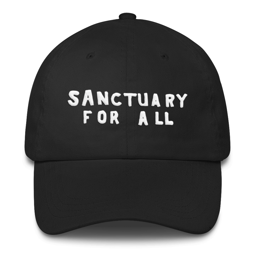 The Walking Dead Sanctuary For All Embroidered Hat-0