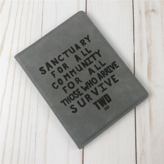The Walking Dead Sanctuary For All Passport Holder-0