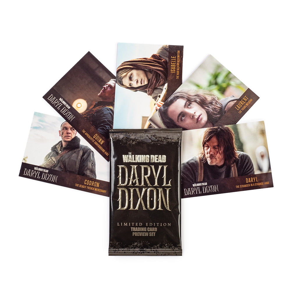Supply Drop Exclusive Daryl Dixon Trading Card Set