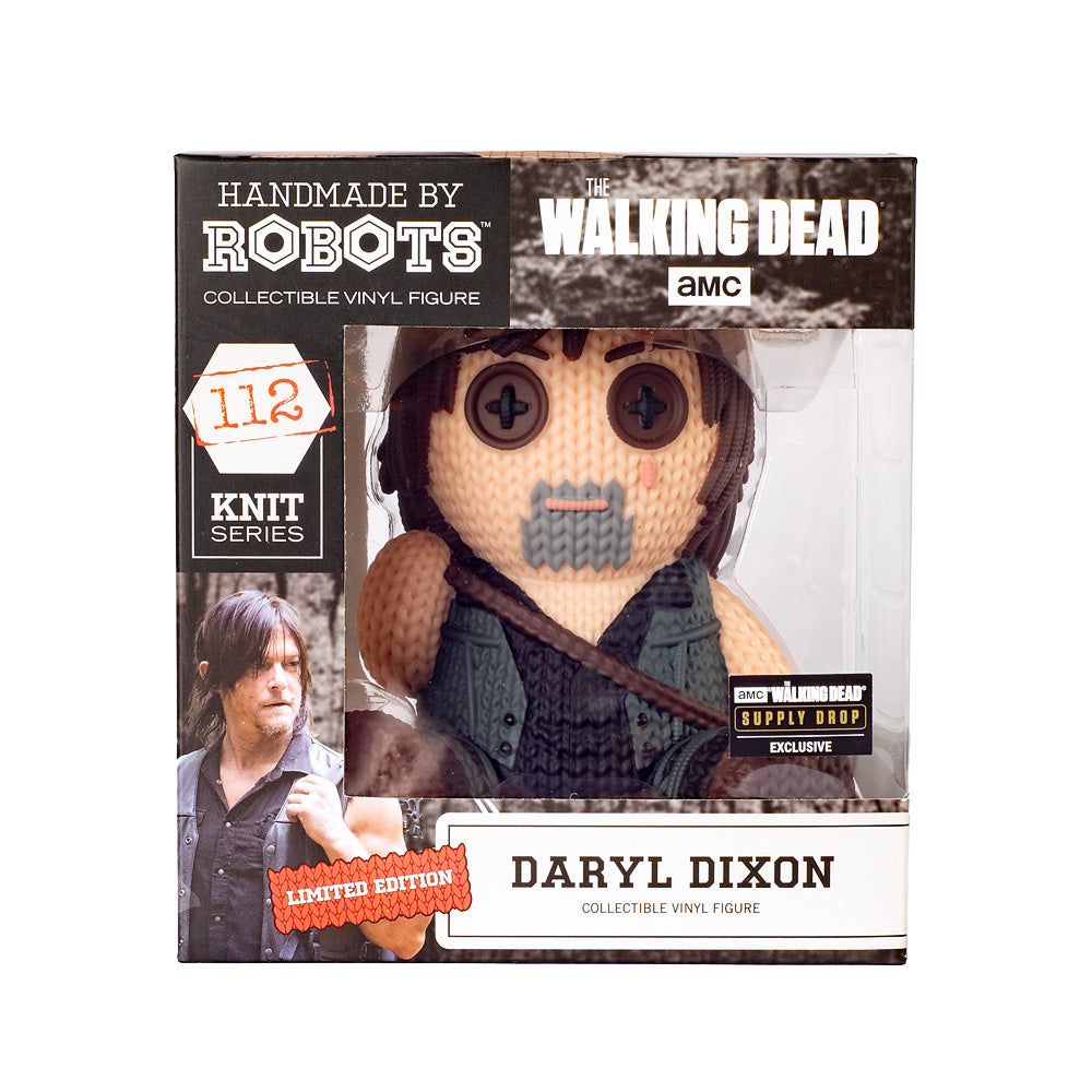 Supply Drop Exclusive Daryl Dixon Handmade By Robots Vinyl Figure