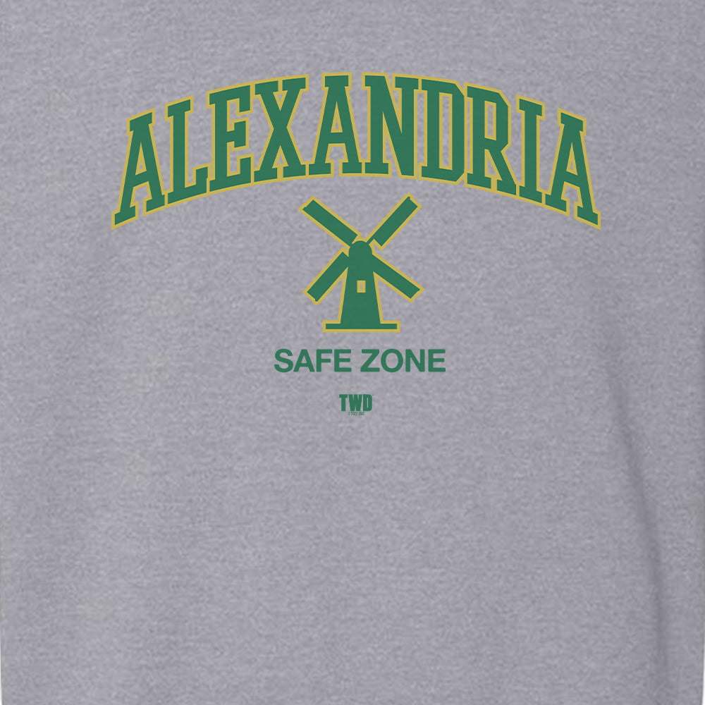The Walking Dead Alexandria Collegiate Fleece Crewneck Sweatshirt-1