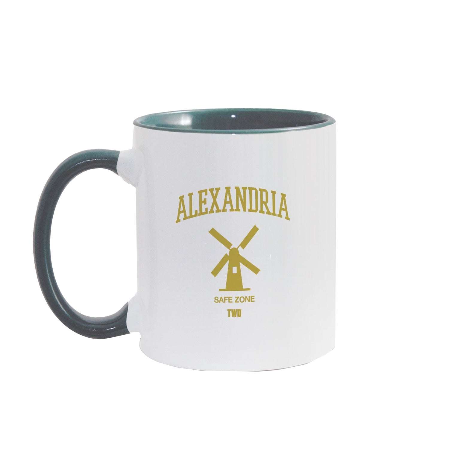 The Walking Dead Alexandria Collegiate Two-Tone Mug-0