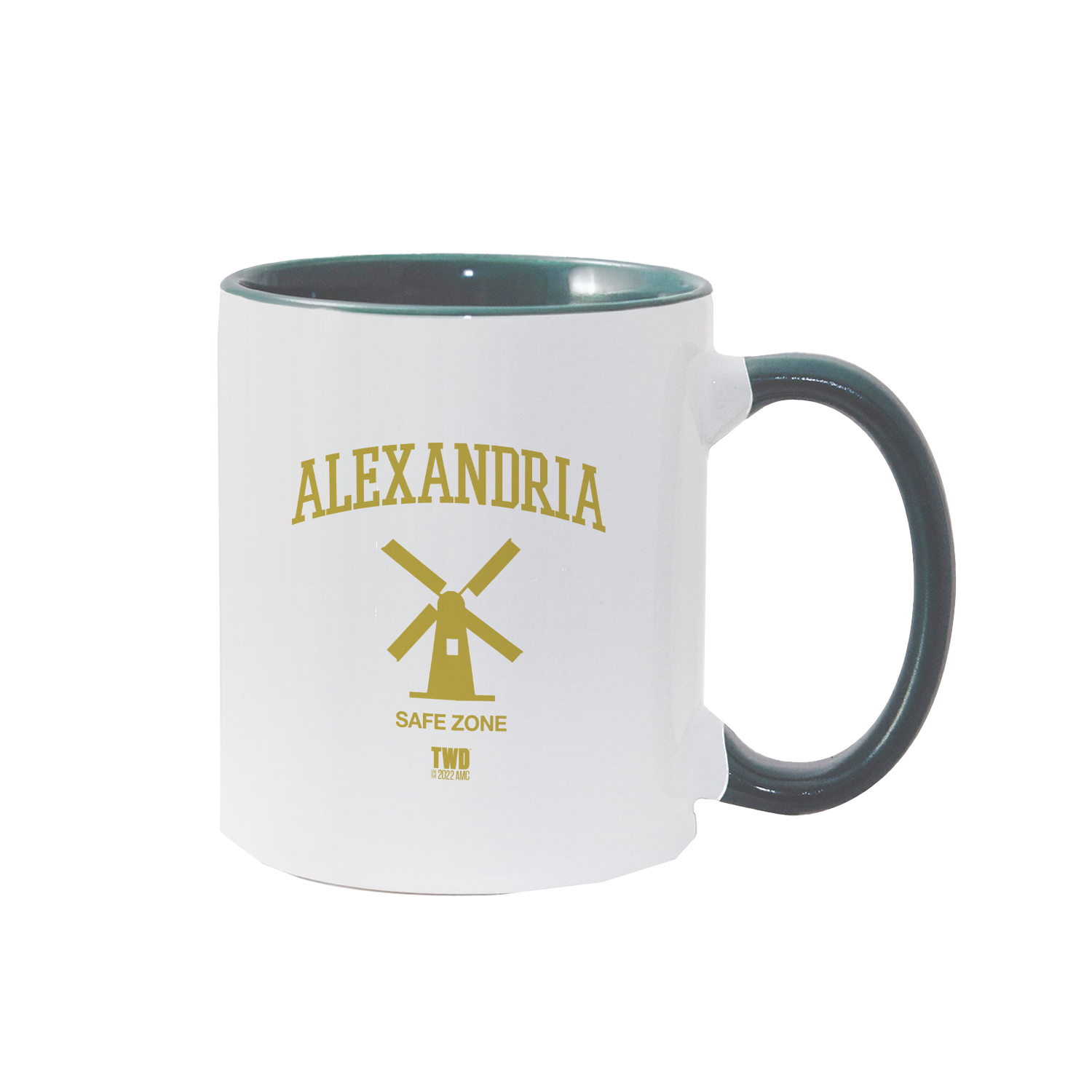 The Walking Dead Alexandria Collegiate Two-Tone Mug