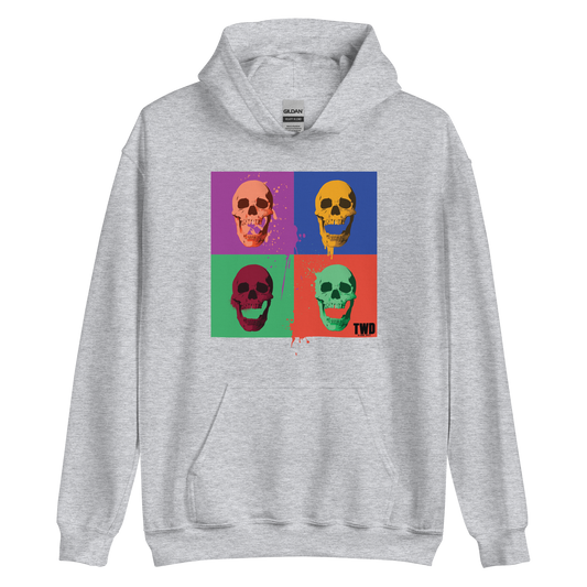 The Walking Dead Skull Pop Hooded Sweatshirt-1