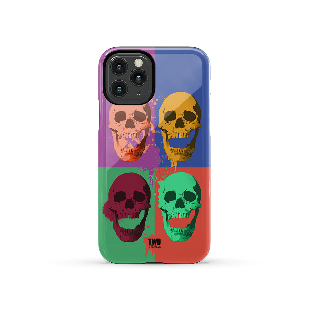 The Walking Dead Skull Pop Tough Phone Case-9