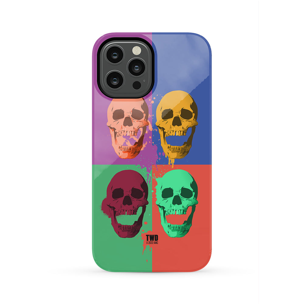 The Walking Dead Skull Pop Tough Phone Case-4